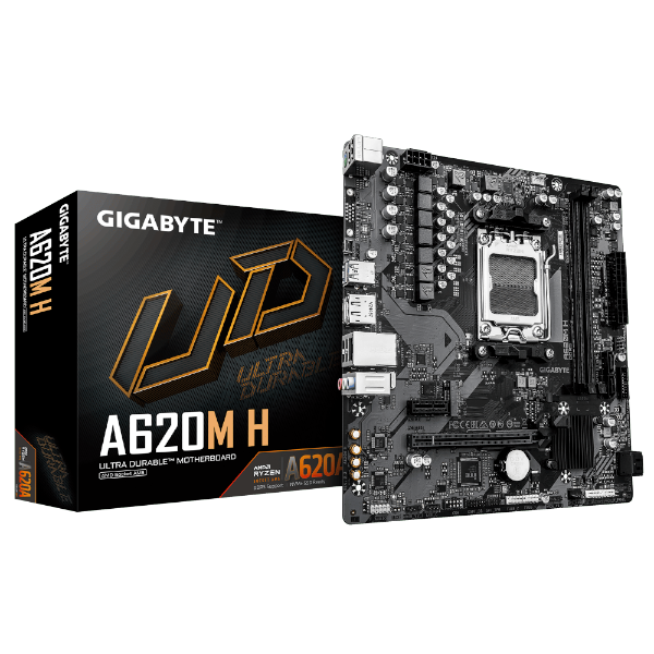 לוח למעבדי Gigabyte A620M H 2.2 DDR5 mATX DP HDMI AM5 AMD