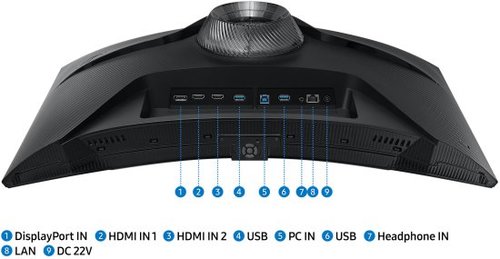 מסך מחשב גיימינג קעור Samsung Odyssey G6 S32BG650EM 31.5 240Hz