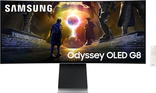 מסך גיימינג קעור ''Samsung Odyssey G8 S34DG852SM OLED UWQHD 34