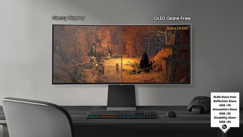 מסך גיימינג קעור ''Samsung Odyssey G8 S34DG852SM OLED UWQHD 34