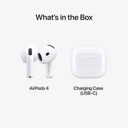 אוזניות אלחוטיות Apple AirPods 4 