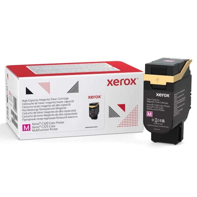 טונר אדום מקורי Xerox C320 / C325 Mgta High (5500)