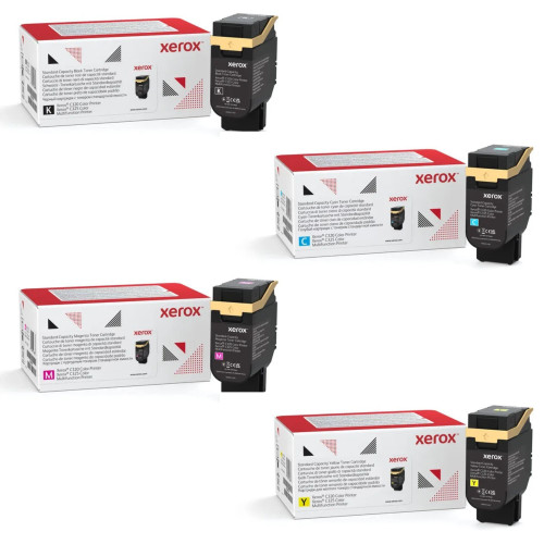 סט טונרים מקוריים Xerox C320 / C325