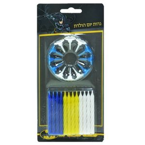 נרות יום הולדת - באטמן
