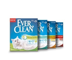 מבצע 4 אברקלין 6 ליטר חול מתגבש לחתולים מגוון סוגים