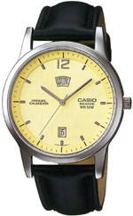 CASIO BEM-102L-9A BESIDE רקע שמנת במראה וינטג גברים
