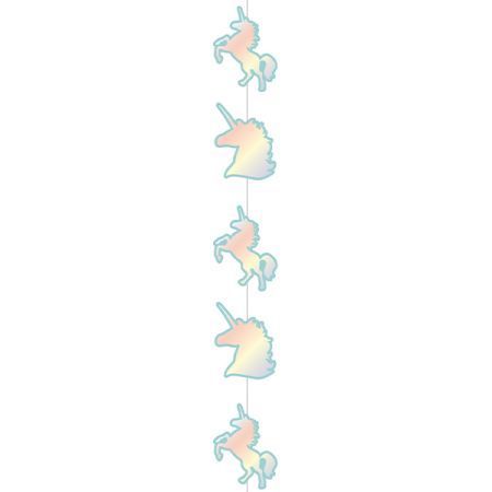 קישוט תליה 120סמ-חדי קרן צבעי פסטל