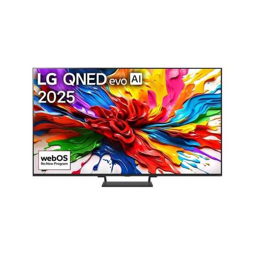 טלוויזיה חכמה 65 אינץ' ברזולוציית AI 4K QNED MINILED דגם 65QNED93A6A LG