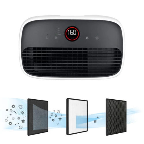 מסנן ומטהר אוויר עם פילטר משולש – 38W דגם BXAP350E מבית BLACK&DECKER