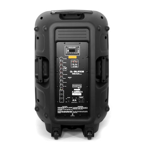 בידורית קריוקי ניידת QL-Milano QL-510 – עוצמה אמיתית של 500W עם איכות סאונד מפתיעה בגודל קומפקטי