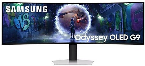 מסך גיימינג קעור ''Samsung Odyssey OLED G9 S49DG932SM DQHD 49