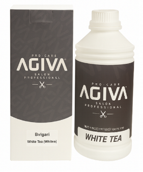 שמן ארומטי למפיץ ריח בנפח 1 ליטר AGIVA-BVLGARI WHITE TEA
