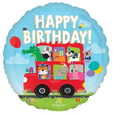 בלון מיילר 18 עגול - HB אוטובוס החיות