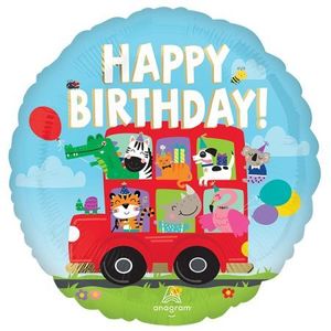 בלון מיילר 18 עגול - HB אוטובוס החיות