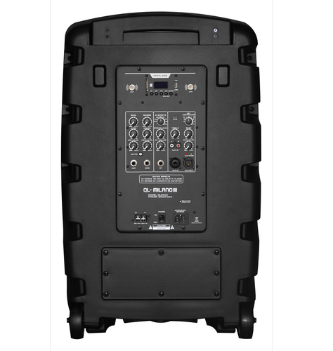 מערכת הגברה ניידת פרימיום QL-MILANO QL5000 – עוצמה של 1200W כולל כיוון טונציה ואפקטים מתקדמים
