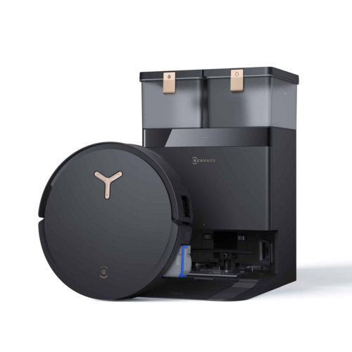 שואב רובוטי עם תחנת עגינה ECOVACS DEEBOT X8 PRO OMNI שחור