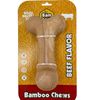  Bamboo Chews – עצם לעיסה לכלבים מטעם בקר | צעצוע דנטלי עמיד וידידותי לסביבה