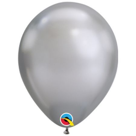 בלון Q7 כרום כסף-100יח
