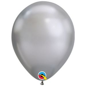 בלון Q7 כרום כסף-100יח