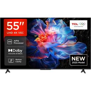 טלוויזיה TCL 55V6C 4K טי סי אל