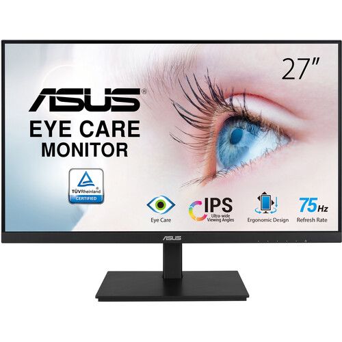מסך מחשב ‏27 ‏אינטש Asus Eye Care VA27DQSB Full HD אסוס