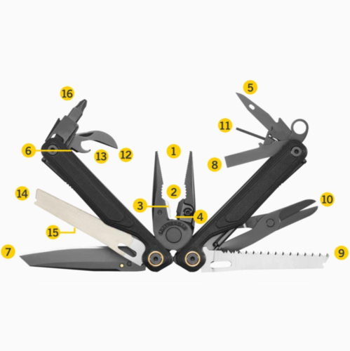 WAVE ALPHA OBSIDIANE – LEATHERMAN