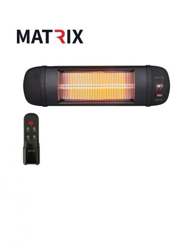 תנור חימום לתליה על הקיר כולל שלט וטיימר MATRIX 2500W