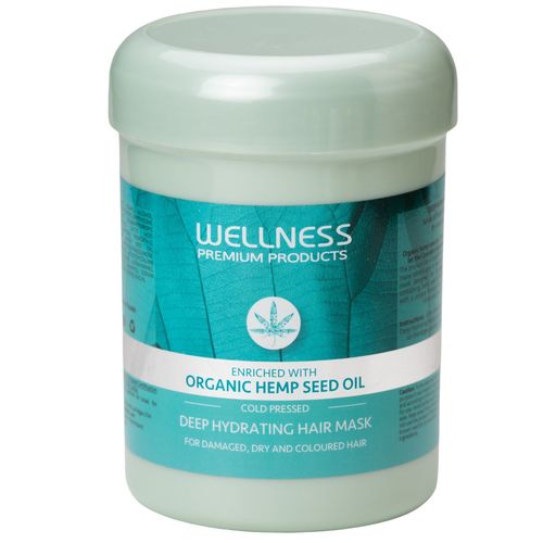 מסכת הזנה עמוקה לשיער צבוע/יבש או פגום WELLNESS וולנס 1000 מ
