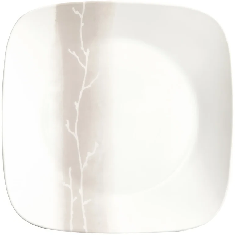 צלחת מנה עיקרית 26.7 ס"מ מרובעת קורנינג | Corning Ware Wandering Grove