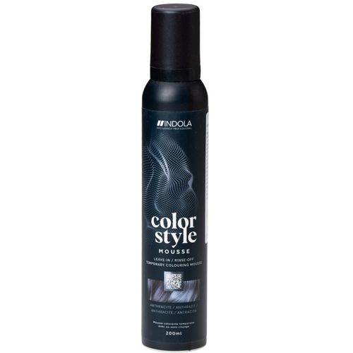 מוס צבע זמני לשיער COLOR STYLE MOUSSE במגוון צבעים אינדולה 200 מ