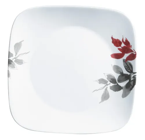 סט צלחות 18 חלקים מרובע קיוטו ליבס קורנינג | Corning Ware Kyoto Leaves
