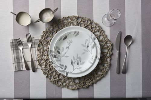 סט צלחות 18 חלקים קורנינג | Corning Ware Misty Leaves