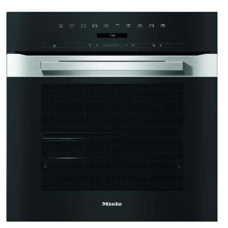 תנור בנוי פירוליטי 60 ס"מ 76 ליטר VITRO LINE MIELE מילה דגם H7464BP