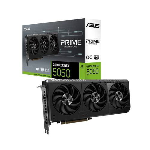 כרטיס מסך ASUS Prime GeForce RTX 5050 8GB GDDR6 OC Edition