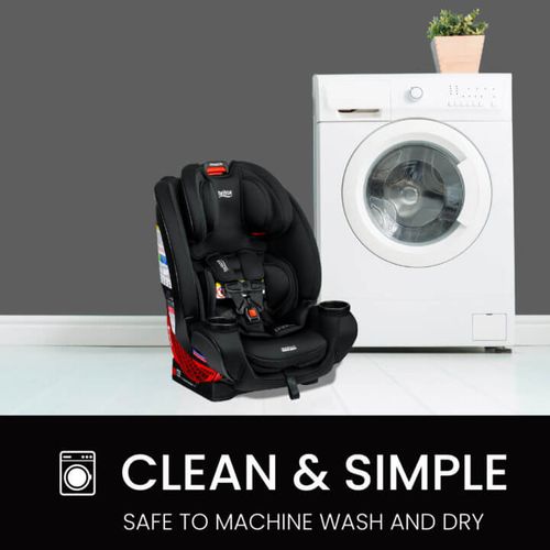 מושב בטיחות One4Life SafeWash BRITAX וואן 4 לייף בצבע שחור ONYX ברייטקס