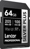LEXAR SD64 280mbs Pro Silver V60