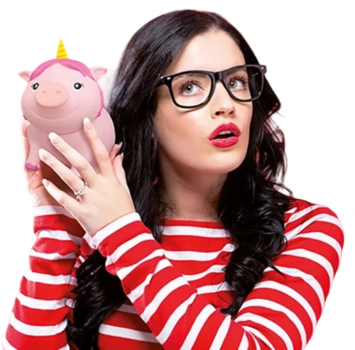 קופת חיסכון BIGGY חזיר - גנגסטר