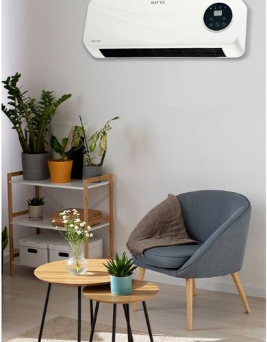 מזגנית חימום לתלייה + שלט  MATRIX 2000W