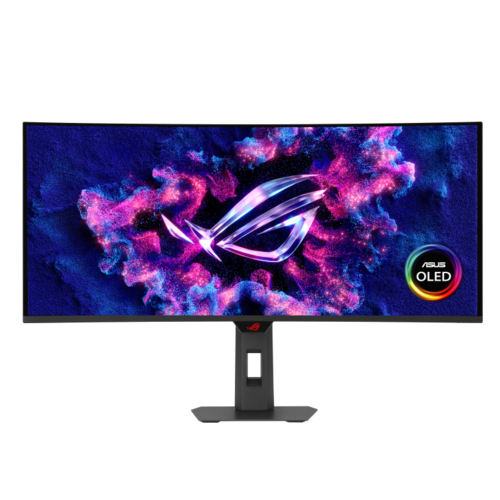 מסך מחשב גיימינג 34 אינץ ASUS ROG Strix OLED XG34WCDG
