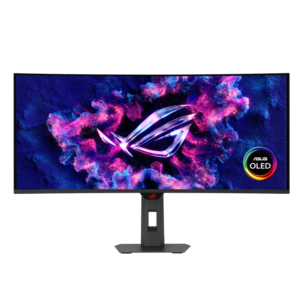 מסך מחשב גיימינג 34 אינץ ASUS ROG Strix OLED XG34WCDG