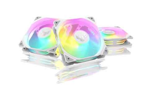 מאוורר למארז מחשב ASUS TUF Gaming TR120 ARGB - צבע לבן