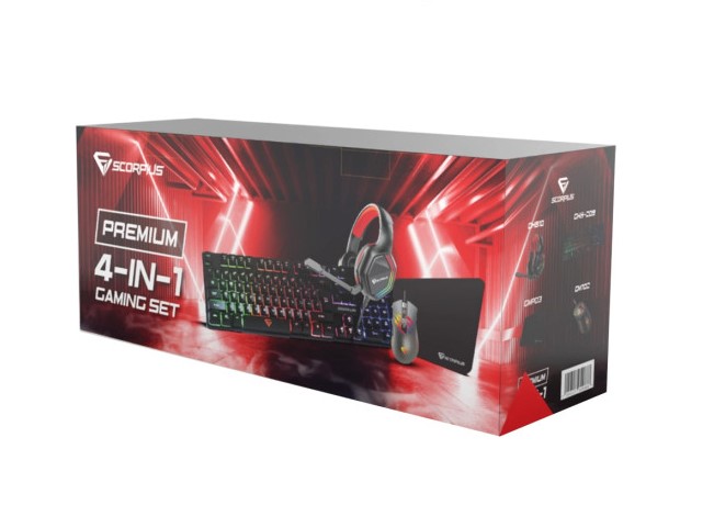 Scorpius Premium Gaming Set: השדרוג שאתם חייבים לעצמכם!