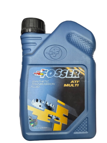 שמן גיר FOSSER ATF MULTI SYNTHETIC FLUID 1L צהוב