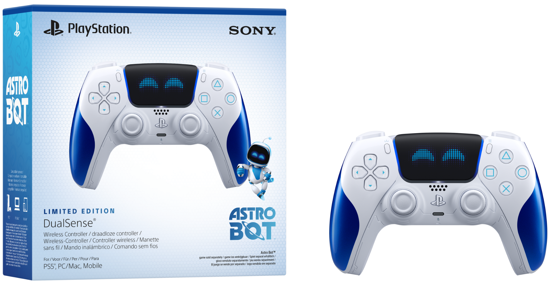PlayStation DualSense Wireless Controller – ASTRO BOT Joyful Limited Edition