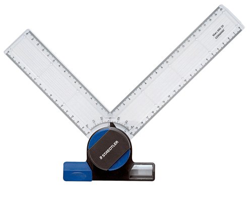 סרגל זוית ללוח שרטוט STAEDTLER  דגם MARS 660