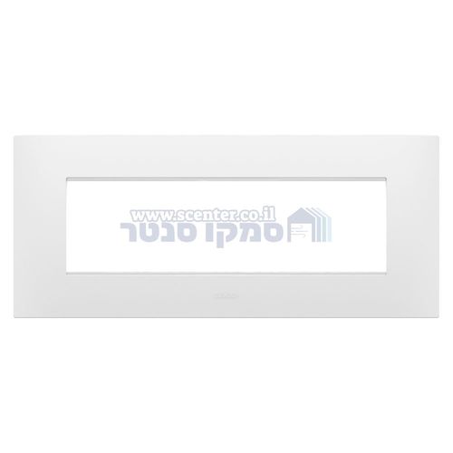מסגרת אגו 7 מודול EGO לבן משי Gewiss Chorus