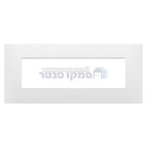 מסגרת אגו 7 מודול EGO לבן משי Gewiss Chorus
