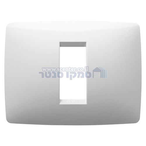מסגרת וואן 1 מודול ONE לבן Gewiss Chorus
