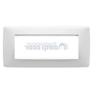 מסגרת וואן 6 מודול ONE לבן Gewiss Chorus