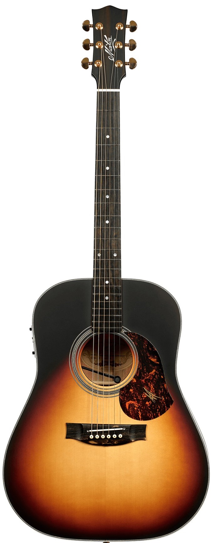 גיטרה אקוסטית מוגברת Maton Troubadour Dreadnought